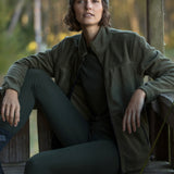 Namaldi Women's Thermal Shirt in Khaki.