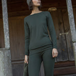 Namaldi Women's Thermal Shirt in Khaki.