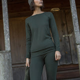 Namaldi Women's Thermal Shirt in Khaki.