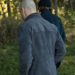 Shooter Men's Fleece Jacket in Grey.