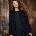 Namaldi Women's Thermal Shirt in Black.