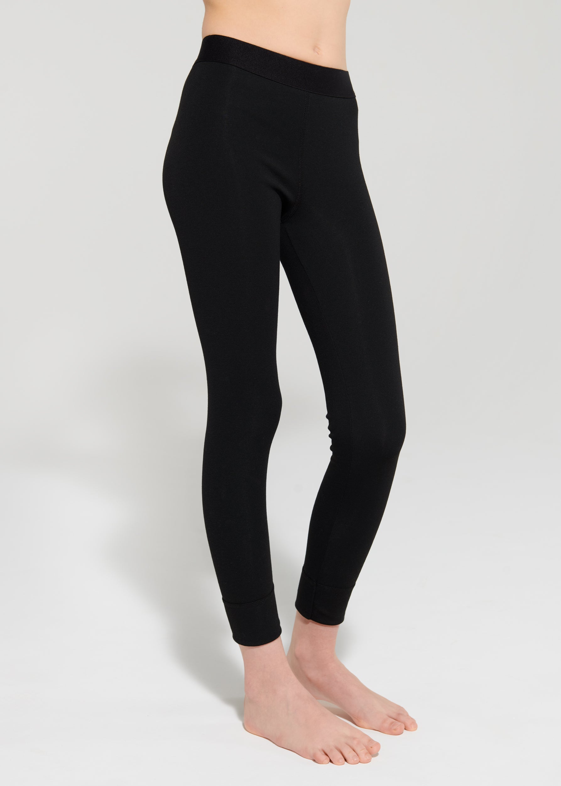 Namaldi Kid's Thermal Pants in Black.