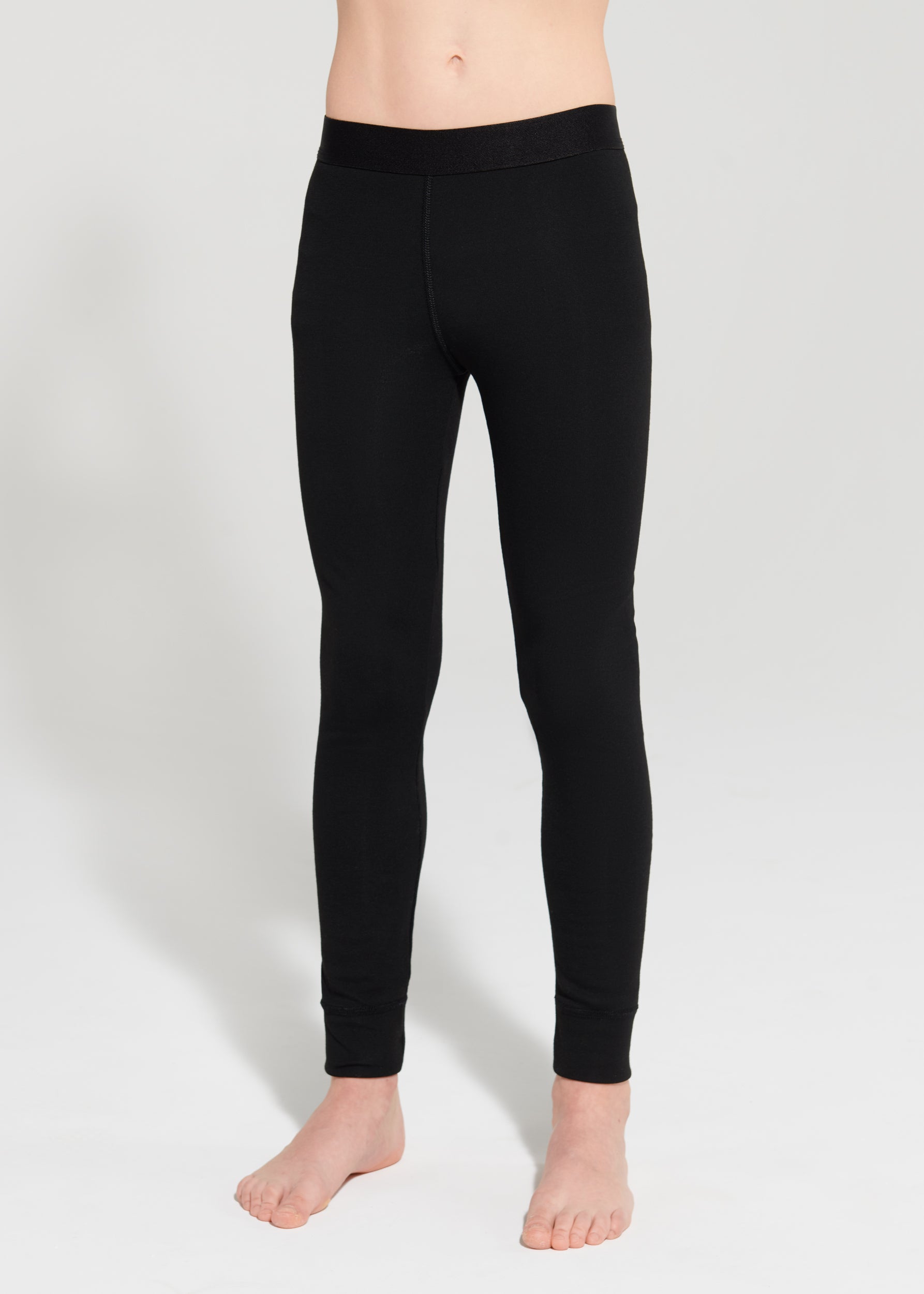 Namaldi Kid's Thermal Pants in Black.