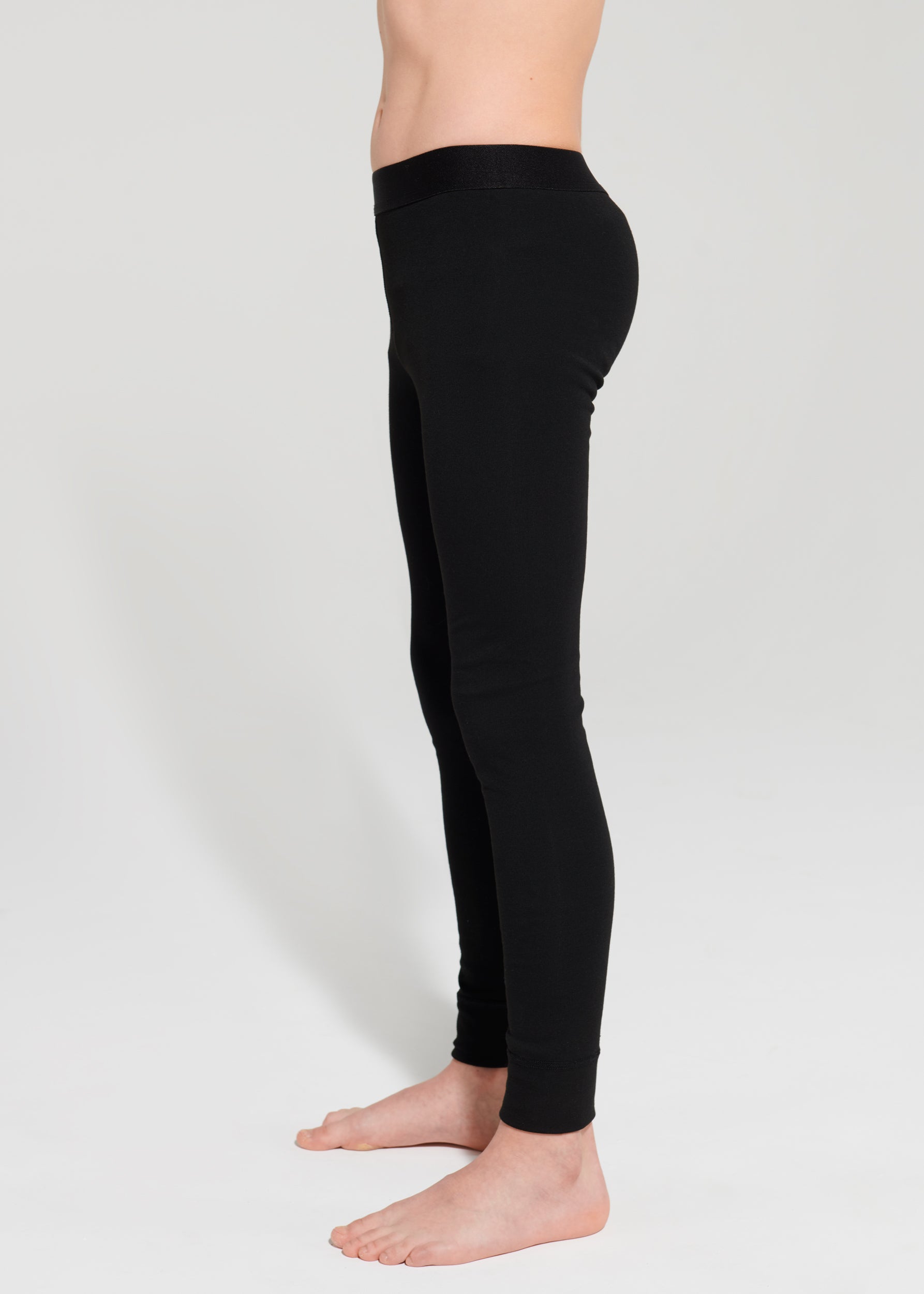 Namaldi Kid's Thermal Pants in Black.