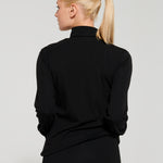 Namaldi+ Women's Thermal Shirt in Black.