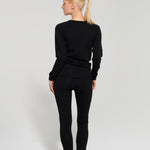 Namaldi Women's Thermal Set in Black.