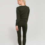 Namaldi Women's Thermal Set in Khaki.