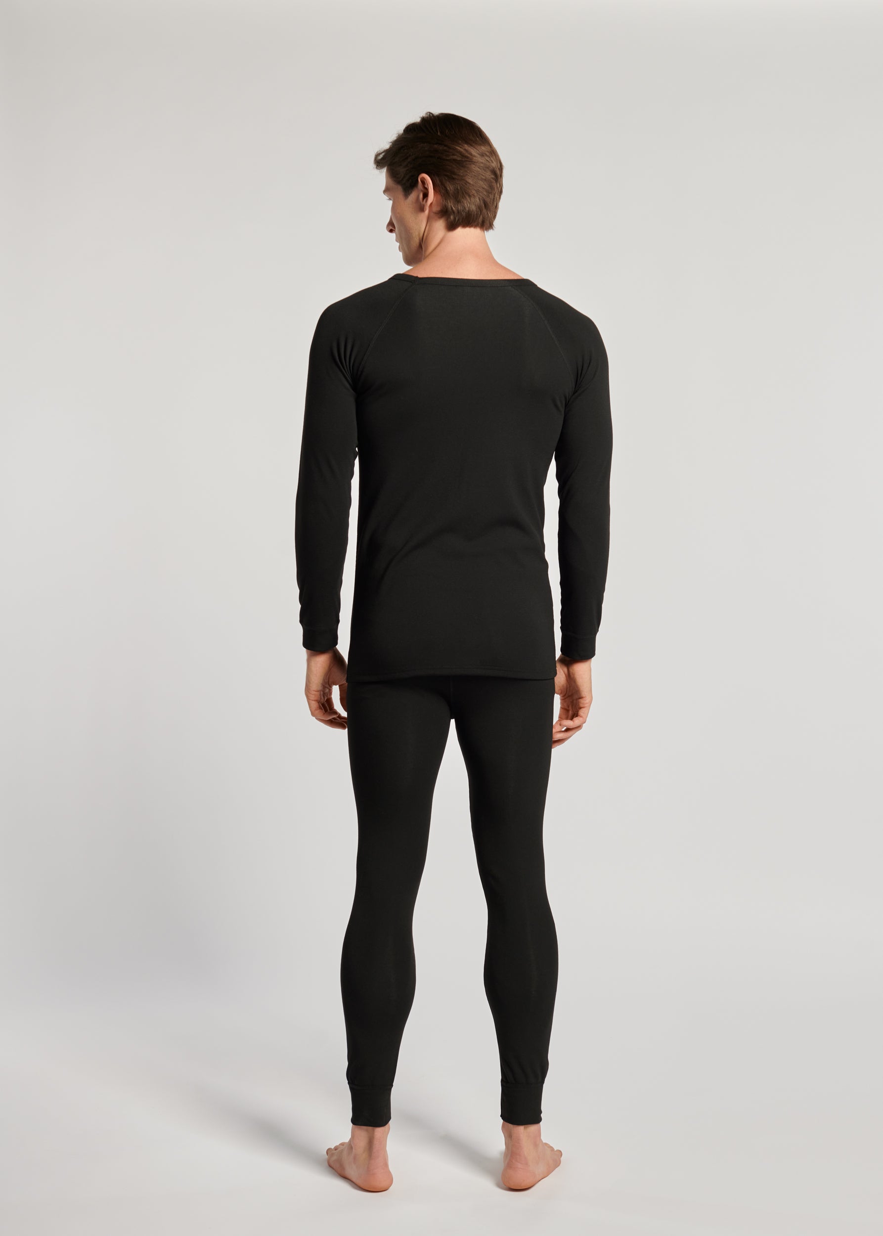 Namaldi Men's Thermal set in Black.