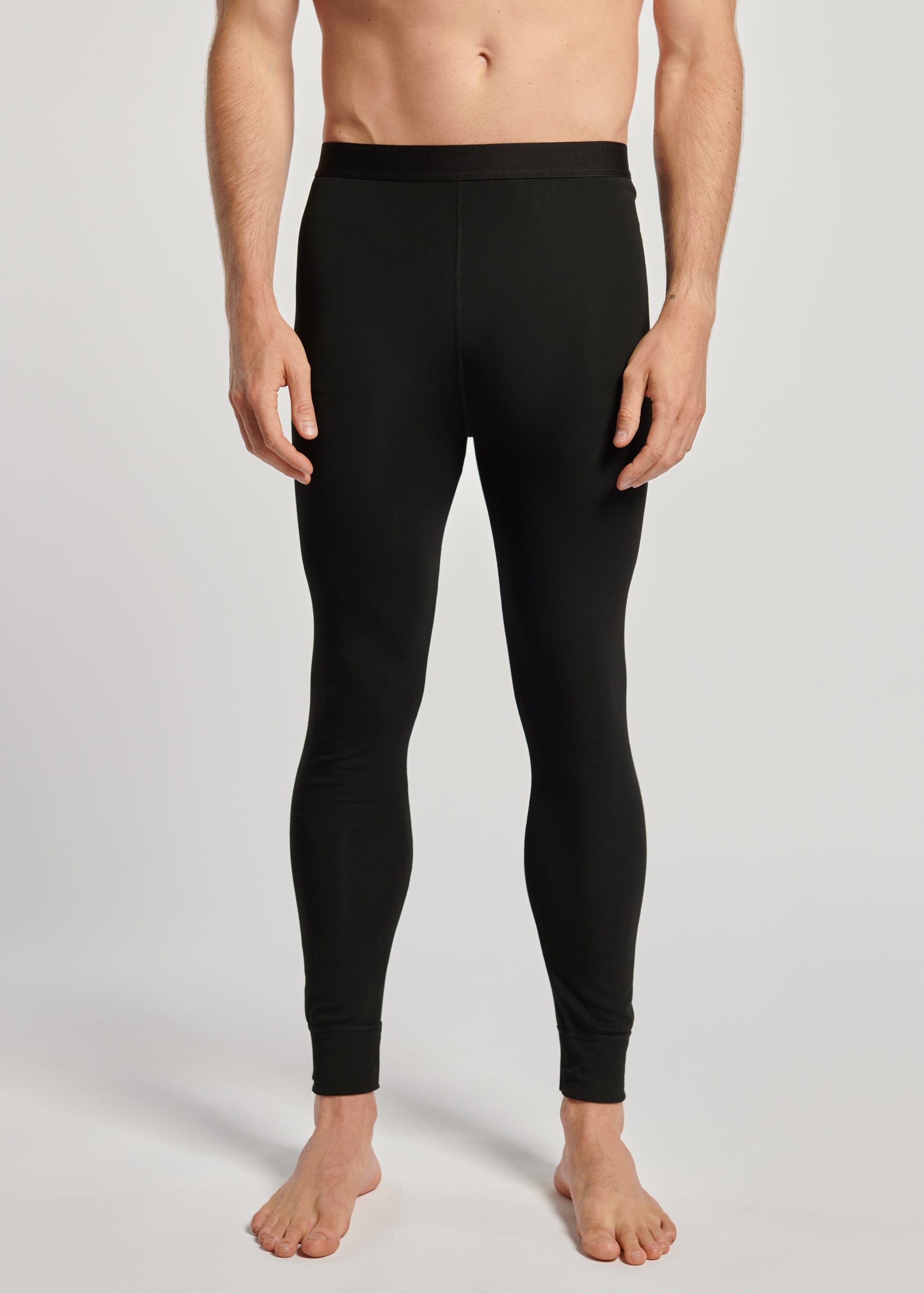 Namaldi Men's Thermal Pants in Black.