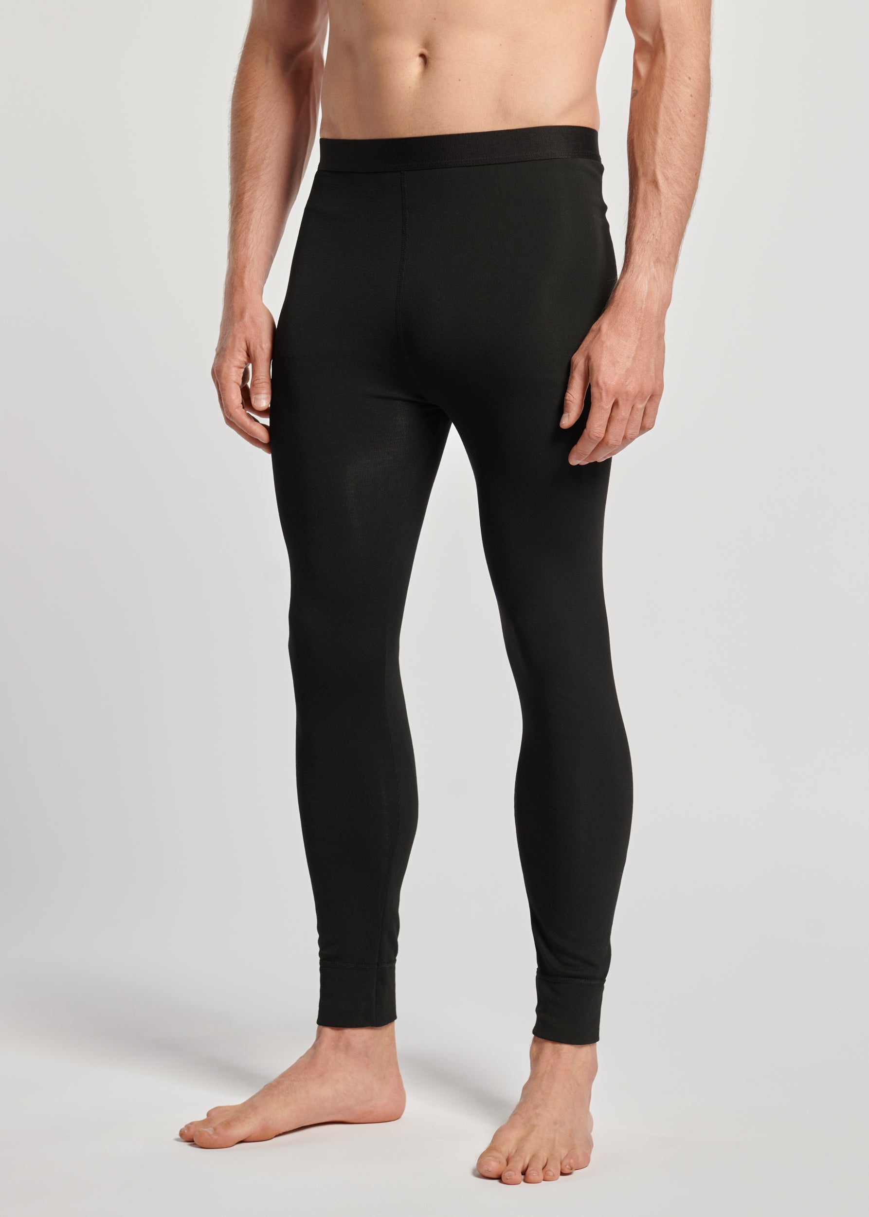 Namaldi Men's Thermal Pants in Black.