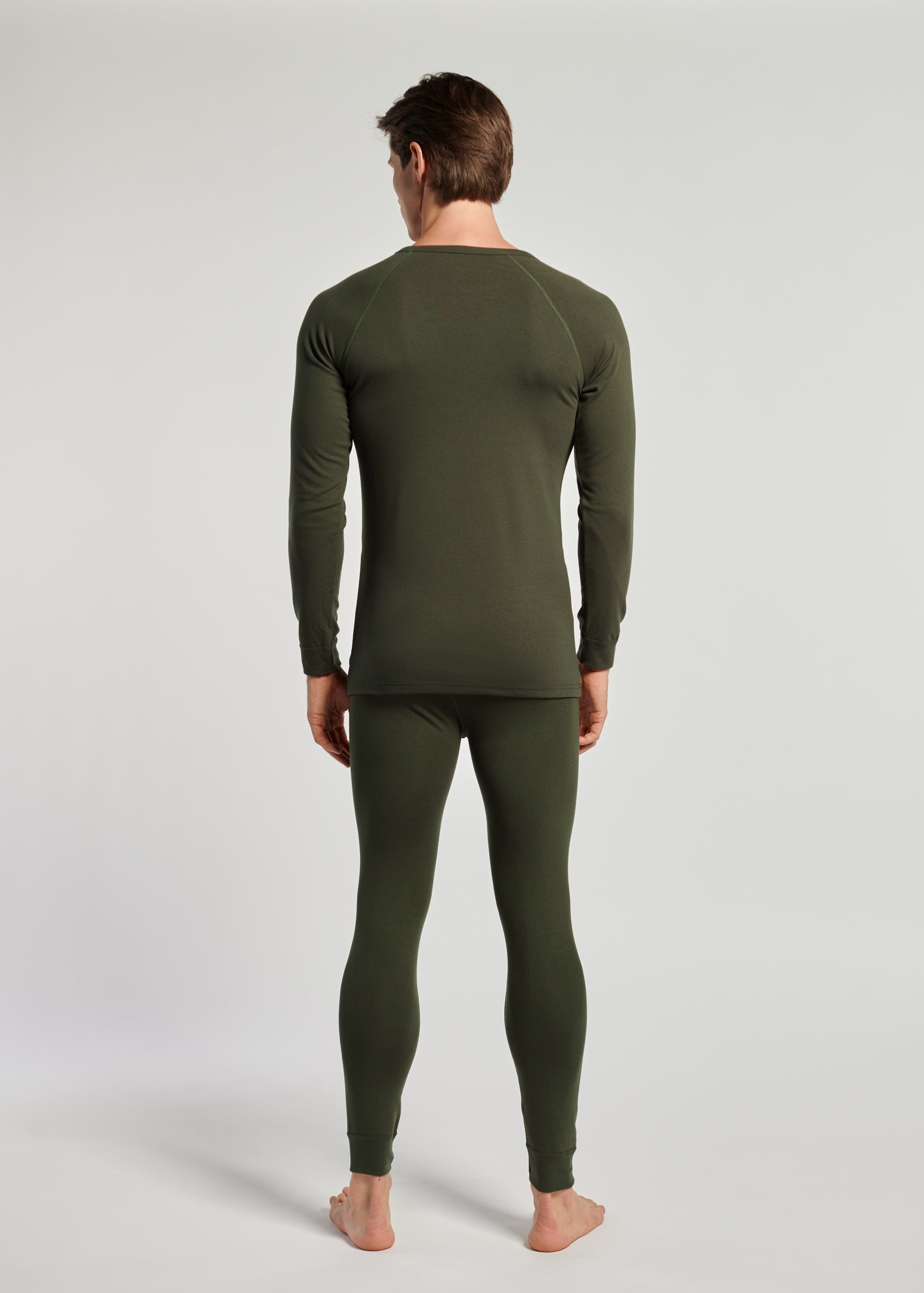 Namaldi Men's Thermal set in Khaki.