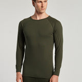 Namaldi Men's Thermal Shirt in Khaki.