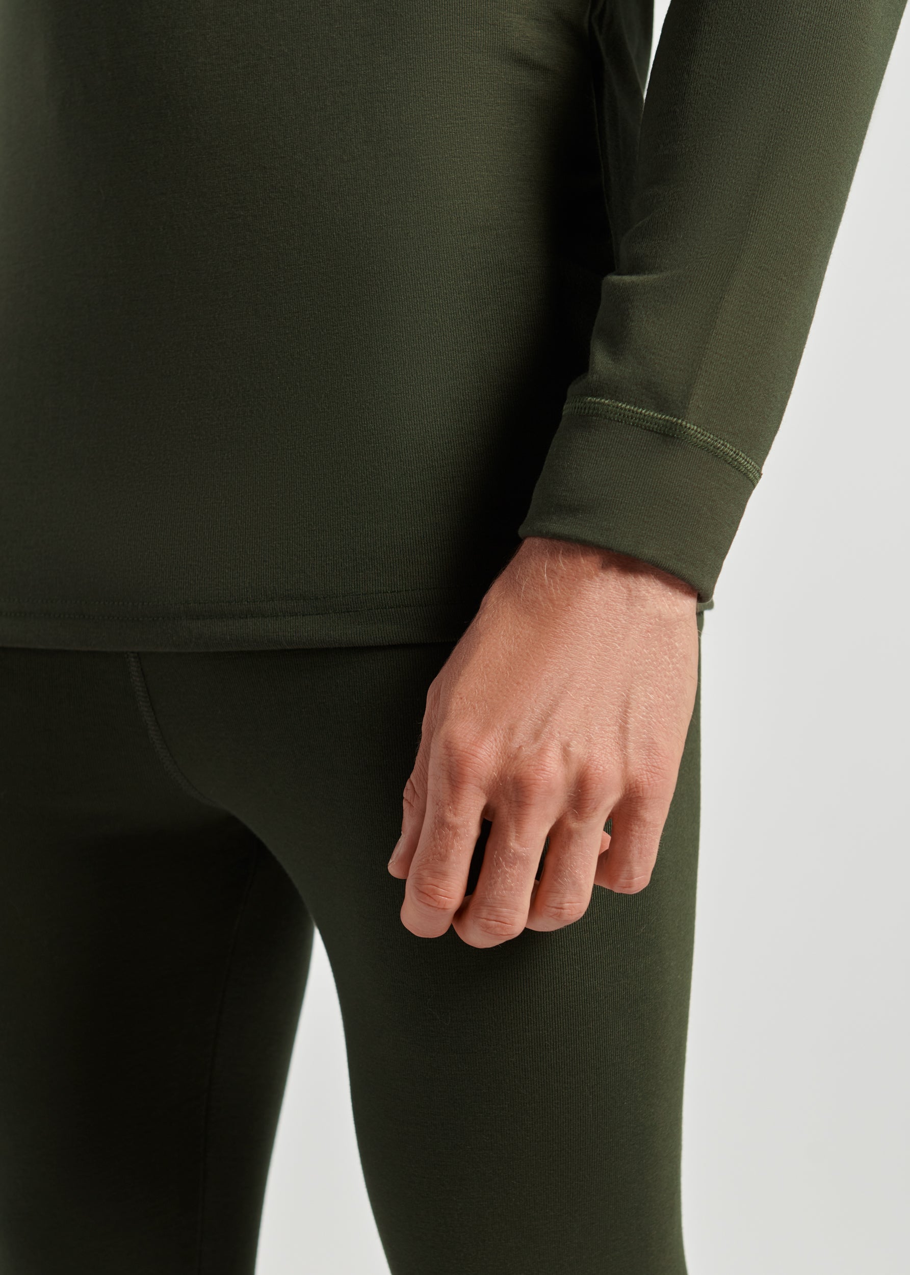 Namaldi Men's Thermal set in Khaki.