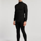 Namaldi+ Men's Thermal set in Black.