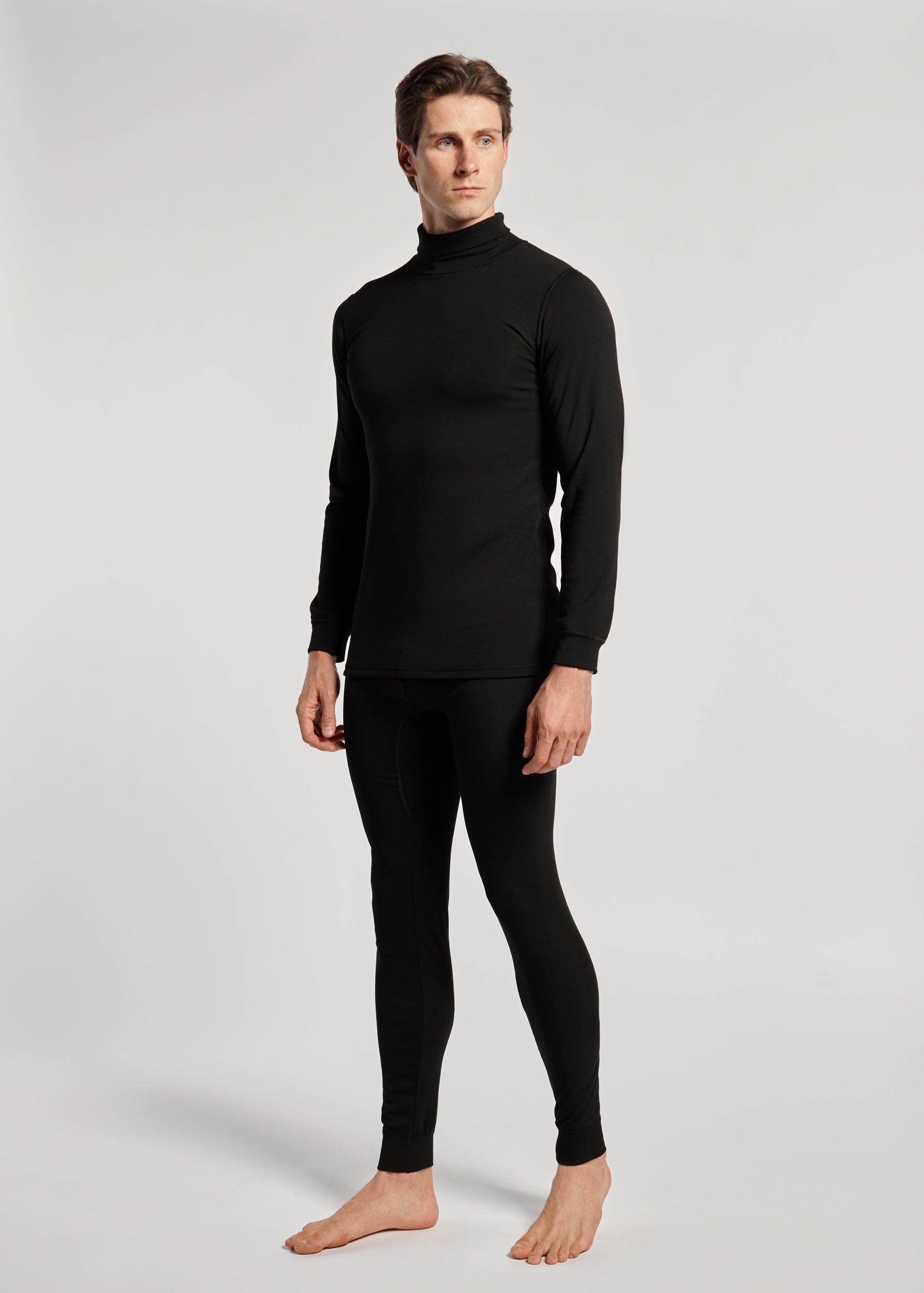 Namaldi+ Men's Thermal set in Black.