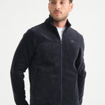 Shooter Men's Fleece Jacket in Blue.