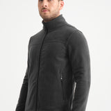 Shooter Men's Fleece Jacket in Grey.