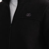 Shooter Men's Fleece Jacket in Black.