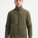 Shooter Men's Fleece Jacket in Khaki.