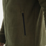 Shooter Men's Fleece Jacket in Khaki.